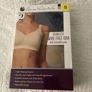 Seamless Wire Free Bra with Removable Pads